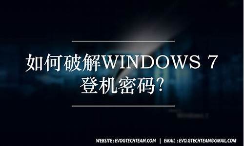 window7破解_window7破解开机密码怎么办